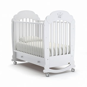 Детская кровать Nuovita Parte dondolo, bianco/белый (Nuovita, PARD_021)