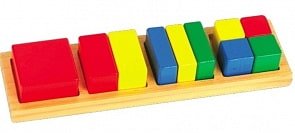 Развивающая игрушка - Дроби малые, вариант 2 (Мир Деревянных Игрушек, Д145)