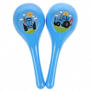 Маракасы Синий трактор (Играем вместе, 1912M259-R2)