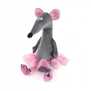 Крыса Лариска Балерина, 23 см (MaxiToys, MT-MRT021909-23)