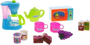 Помогаю Маме. Кухонная техника с продуктами, 14 предметов (ABtoys, PT-00480)