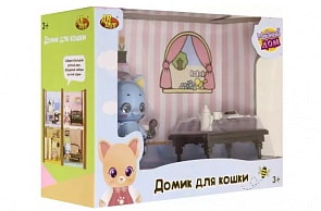 Уютный дом. Домик для кошки малый. Гостиная (ABtoys, PT-01306)