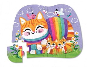 Пазл - Кошечка, 12 деталей (Crocodile Creek, 4117-8)