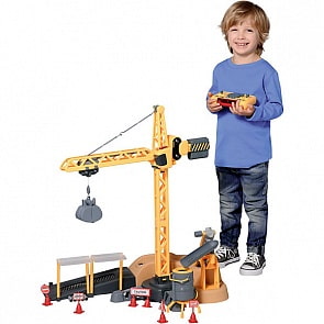 Silverlit Power in fun: Строительная площадка, подъемный кран на инфракрасном управлении (Silverlit, 81117C)