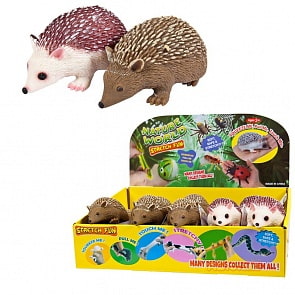 Игрушка-антистресс. Тянучка - Nature world - Ежик, 2 вида (Junfa Toys, 1809-SQ080/1) (ассортимент)
