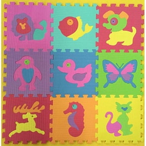 Коврик-пазл Союзмультфильм - Животные (Играем Вместе, D18592A-CRTsim)