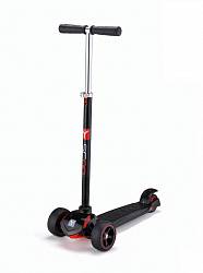 Трехколесный самокат Kick black Y-Scoo, 4041RT - миниатюра