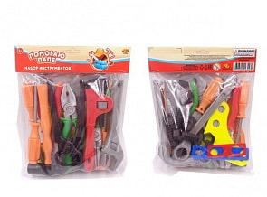 Набор инструментов Помогаю Папе, 28 предметов (Abtoys, PT-01048)
