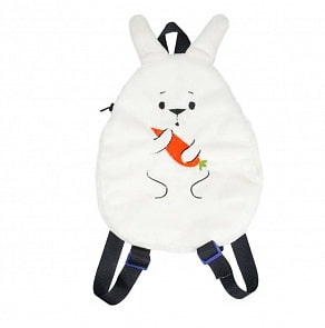 Мягкий рюкзак с регулируемыми лямками – Зая (Фэнси, RAZ01)