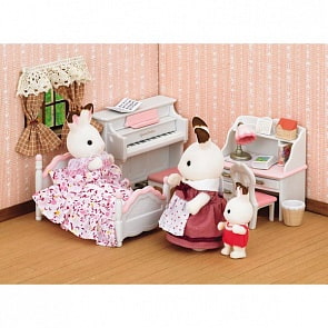 Sylvanian Families - Детская комната, бело-розовая (Sylvanian Families, 5032Sst)