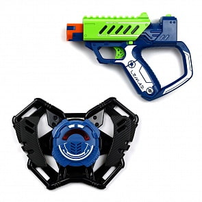 Одиночный набор Эволюшн: 1 бластер, 1 мишень, 1 держатель для мишени, свет и звук (Silverlit, 86844S)
