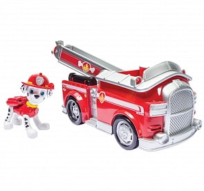 Paw Patrol Машинка спасателя и щенок Маршалл (Spin Master, 16601-Marshall)