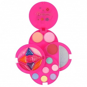 Косметика для девочек Фееринки: тени, блеск для губ, румяна (Милая леди, 77020-C)