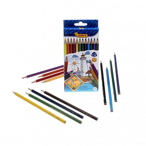 Цветные карандаши треугольные, 12 цветов (Jovi, 733/12)