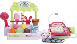Магазин мороженого, со световыми и звуковыми эффектами (ABtoys, PT-00625(WK-B9748)