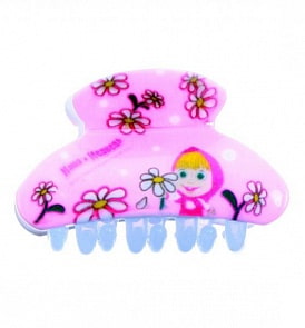 Заколка-крабик Ромашки - Маша и Медведь (Маша и медведь, 332981)