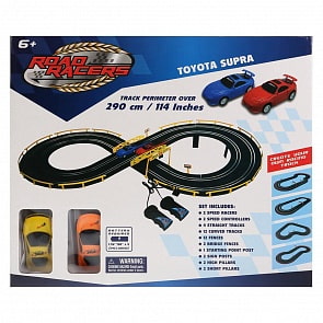 Трек с устройством для запуска и машинками, несколько цветов (B1699515)