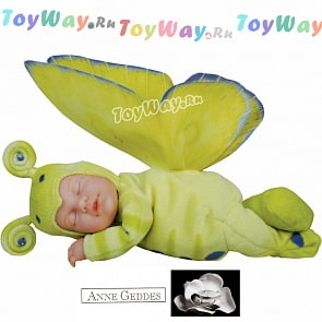 Кукла из серии «Детки-бабочки», светло-зеленые (Unimax, 579117_md)