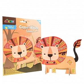 Набор для вышивания крестиком - Лев (Avenir, CH1437)