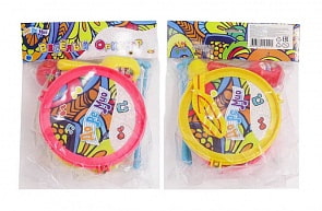 Набор музыкальных инструментов ДоРеМио: барабан и маракасы (ABtoys, D-00076) (ассортимент)