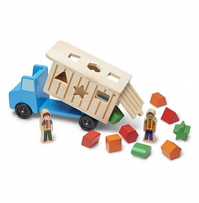 Классические игрушки. Самосвал сортировщик (Melissa&Doug, 9397_md)