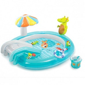 Игровой центр с аллигатором (Intex, 57129sim)
