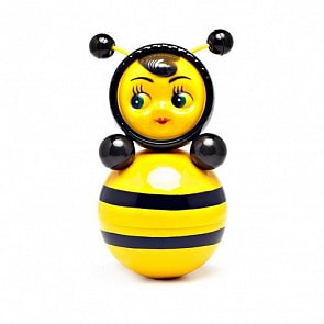 Неваляшка Пчелка 22см. (Котовский завод пластмасс, 6С-0011) Неваляшка Пчелка 22см. (Котовский завод пластмасс, 6С-0011)