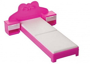 Кровать для кукол - Зефир (Огонек, ОГ1468)