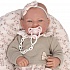  Кукла-младенец Оли в бежевом 40 см мягконабивная  - миниатюра №6
