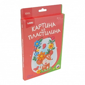 Картина из пластилина Олененок (Lori, Пз/Пл-009)