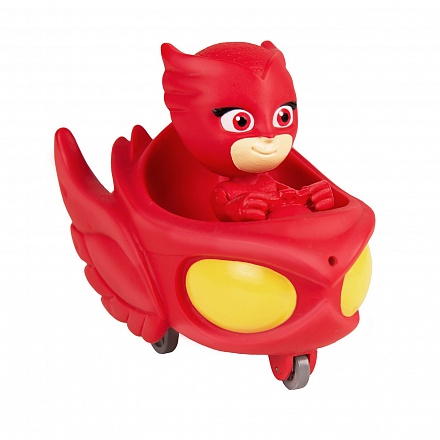 Игрушка для ванны - Алетт в машине из серии Герои в масках ТМ PJ Masks 