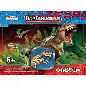 Сборная модель из серии Парк динозавров – Скелет динозавра. Тираннозавр (Играем Вместе, Z5AH521-4sim)