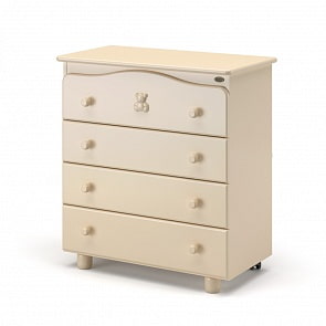 Детский комод Nuovita Fasto, аvorio/слоновая кость (Nuovita, сFAS_1038)