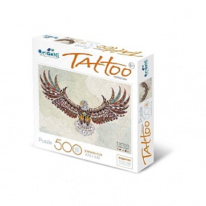 Пазл из серии Арт-терапия Орел, 500 деталей (Origami, 05369)