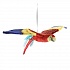 Попугай Ара, красный летящий, 76 см  - миниатюра №7