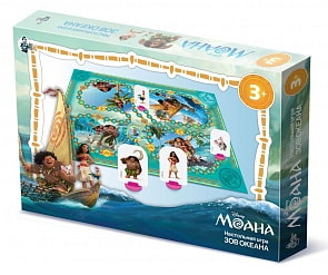 Настольная игра-ходилка - Моана. Зов океана (Десятое королевство, 01887ДК)