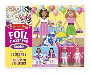 Набор стикеров с фоном Творчество - Показ мод (Melissa&Doug, 5546_md)