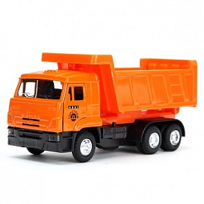 Инерционный самосвал КАМАЗ Горстрой, свет, звук (Технопарк, SB-13-17)
