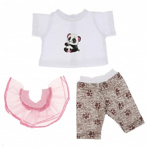 Комплект для кукол 40-42 см – Панда (Карапуз, OTF-2002SS-RU)