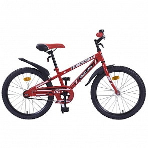 Велосипед подростковый Mustang Prime, красно-черный (MUSTANG PRIME, ST20039-V)