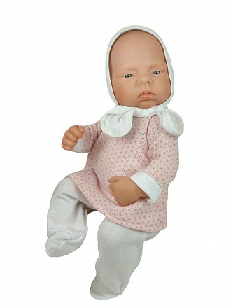 Кукла – Лючия в белых ползунках и розовой кофточке, 42 см. ASI 