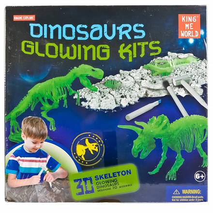 Игровой набор – Раскопки динозавра, светится в темноте 