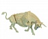 Сборная деревянная модель – Животные – Бык , 4 пластины  - миниатюра №1