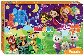 Макси-пазлы – Сказочный патруль и другие мультфильмы, 24 детали (Step Puzzle, 90079)