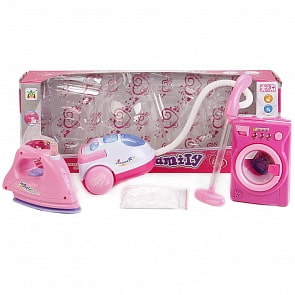 Набор бытовой техники: стиральная машина, утюг, пылесос (B1339177)