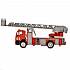 Металлическая машинка – Пожарная, 1:64, длина 15 см., подвижные элементы  - миниатюра №3