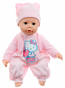 Пупс, 35 см., 30 звуков, пьет и писает, из серии Hello Kitty (Карапуз, 13311-RU-HELLO KITTYsim)