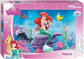Пазл Дисней Русалочка, 160 элементов (Step Puzzle, 94041)