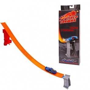 Игровой набор с машинкой - Супер Гонщик: Прыгни с трамплина (Abtoys, C-00214)