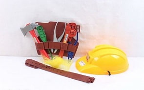 Набор строительных инструментов с каской (Shantou, C228-H24054sim)